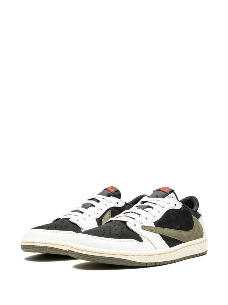 Tênis x Travis Scott Air Jordan 1 Low OG “Olive”