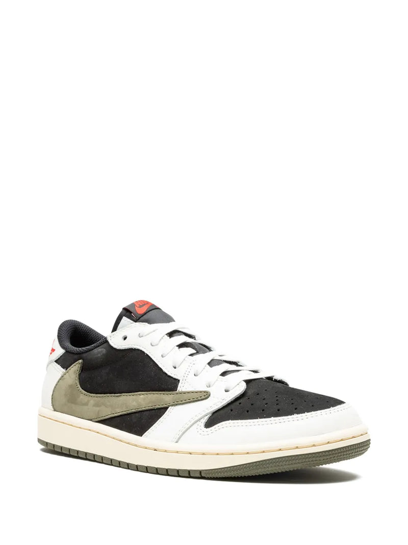 Tênis x Travis Scott Air Jordan 1 Low OG “Olive”