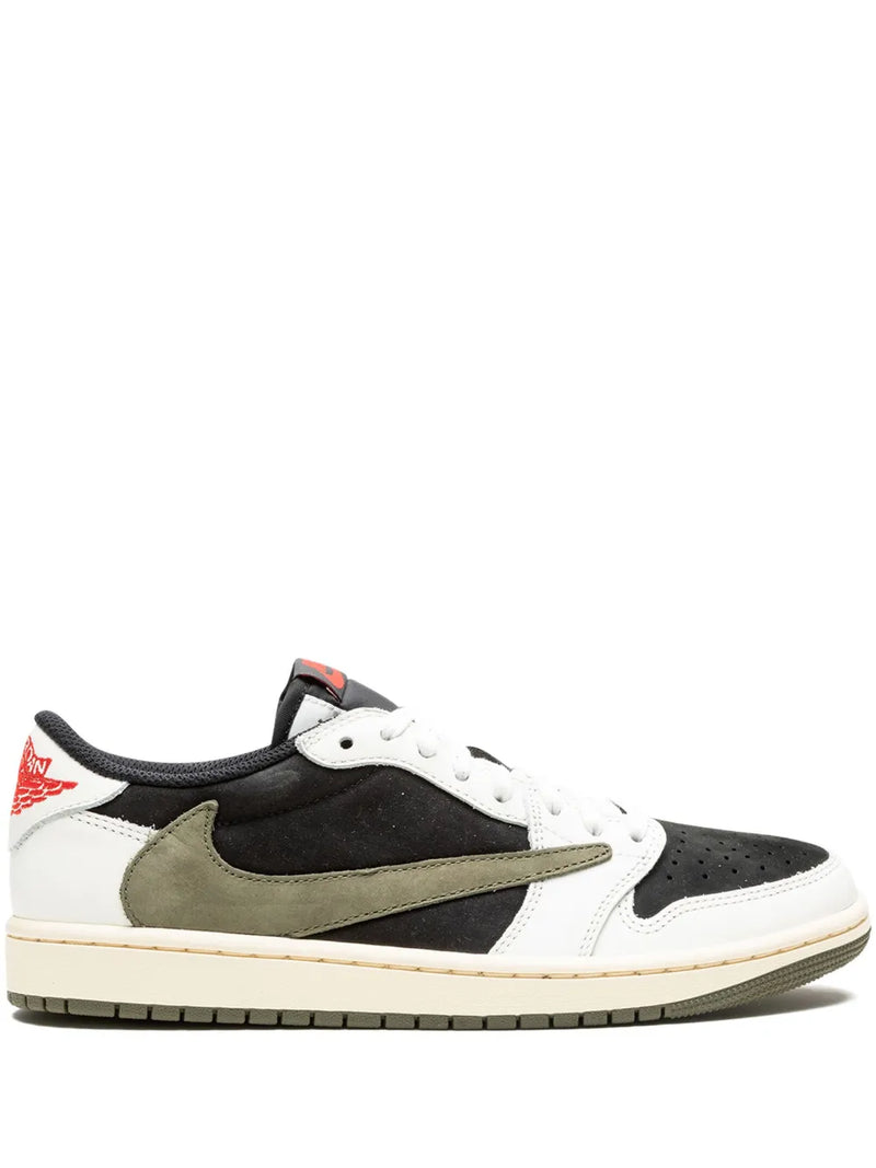 Tênis x Travis Scott Air Jordan 1 Low OG “Olive”