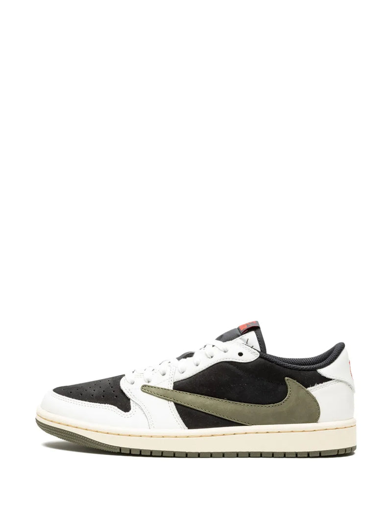 Tênis x Travis Scott Air Jordan 1 Low OG “Olive”