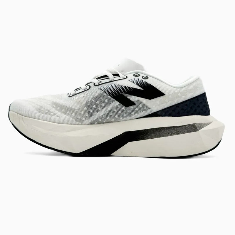 Tênis New Balance Fuelcell Supercomp Elite V4 White Black