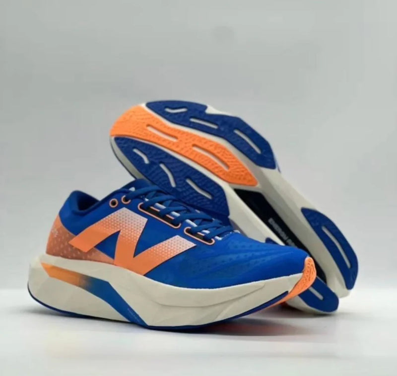 Tênis New Balance SC Elite V4 Azul/Laranja