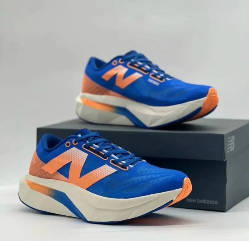 Tênis New Balance SC Elite V4 Azul/Laranja